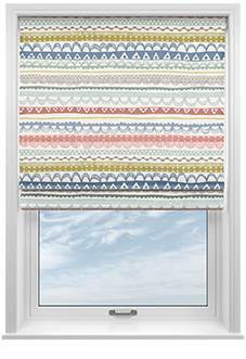 Bohemian, Multi - Roman Blind